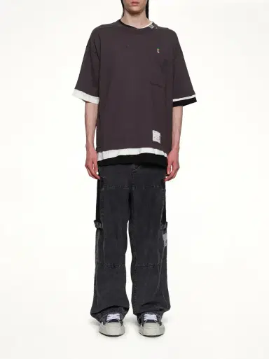 Maison MIHARA YASUHIRO Triple Layered T-shirt | Thumbnail 7 Maison MIHARA YASUHIRO Triple Layered T-shirt | Thumbnail 7