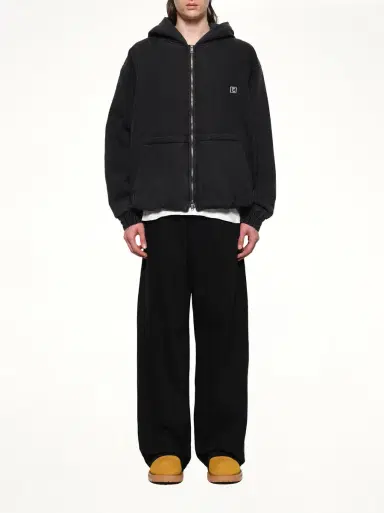 WOOYOUNGMI Dyed Denim Hoodie | Thumbnail 7 WOOYOUNGMI Dyed Denim Hoodie | Thumbnail 7