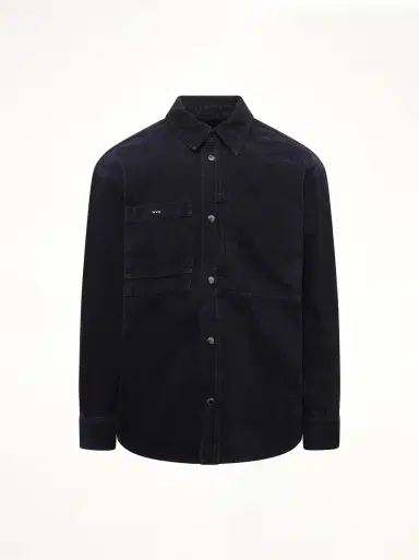 WOOYOUNGMI Logo Denim Shirt | Thumbnail 3 WOOYOUNGMI Logo Denim Shirt | Thumbnail 3