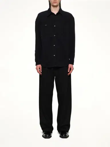 WOOYOUNGMI Logo Denim Shirt | Thumbnail 7 WOOYOUNGMI Logo Denim Shirt | Thumbnail 7