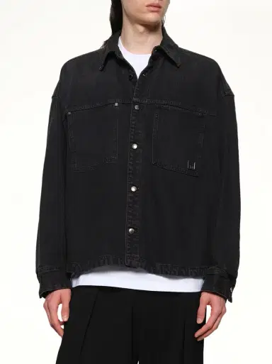 WOOYOUNGMI Double Pocket Denim Shirt | Thumbnail 6 WOOYOUNGMI Double Pocket Denim Shirt | Thumbnail 6