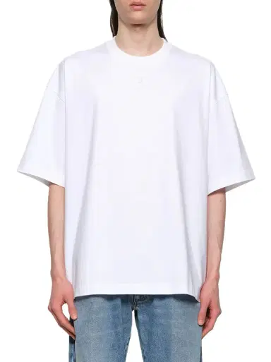 WOOYOUNGMI Square Embroidery T-shirt | Thumbnail 1 WOOYOUNGMI Square Embroidery T-shirt | Thumbnail 1