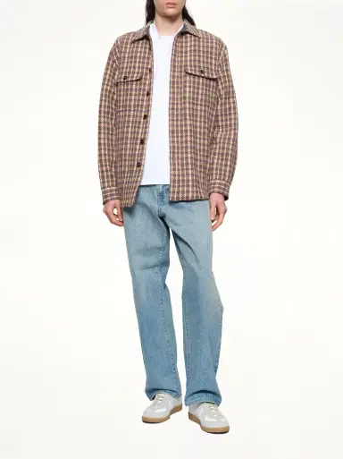 vowels Double Pocket Shirt Jacket | Thumbnail 4 vowels Double Pocket Shirt Jacket | Thumbnail 4