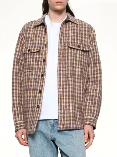 vowels Double Pocket Shirt Jacket | Thumbnail 6 vowels Double Pocket Shirt Jacket | Thumbnail 6
