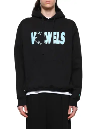 vowels Icon Spell Out Hoodie | Thumbnail 1 vowels Icon Spell Out Hoodie | Thumbnail 1