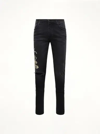 AMIRI Amiri Dragon Repair Slim Jean | Thumbnail 3 AMIRI Amiri Dragon Repair Slim Jean | Thumbnail 3