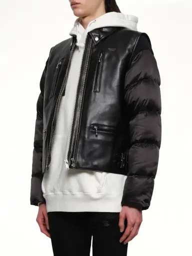 Undercover Vegan Leather Blouson | Thumbnail 2 Undercover Vegan Leather Blouson | Thumbnail 2