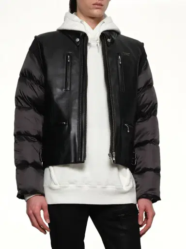 Undercover Vegan Leather Blouson | Thumbnail 6 Undercover Vegan Leather Blouson | Thumbnail 6