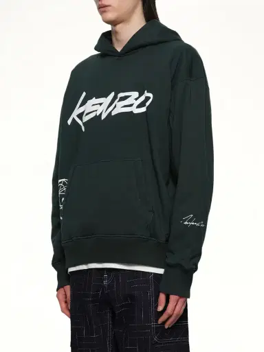 KENZO Kenzo Futura Padded Hoodie | Thumbnail 2 KENZO Kenzo Futura Padded Hoodie | Thumbnail 2