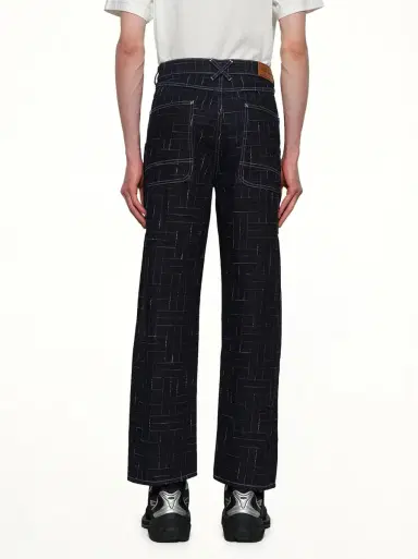 KENZO Kenzo Weave Cargo Monkey Fit Jeans | Thumbnail 5 KENZO Kenzo Weave Cargo Monkey Fit Jeans | Thumbnail 5