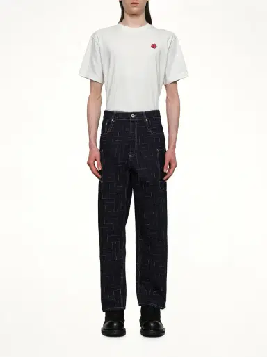KENZO Kenzo Weave Cargo Monkey Fit Jeans | Thumbnail 7 KENZO Kenzo Weave Cargo Monkey Fit Jeans | Thumbnail 7