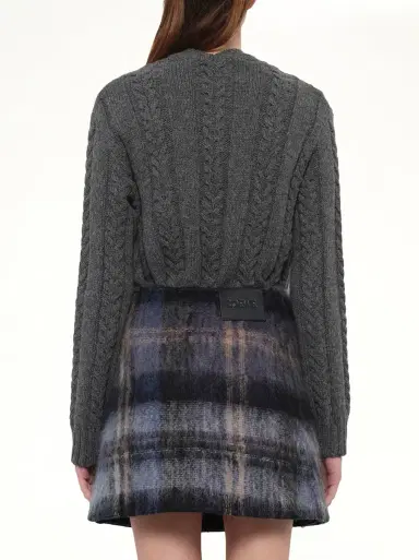 Loewe Mohair Skirt in Blue/multicolour Blue/multicolor | Thumbnail 5 Loewe Mohair Skirt in Blue/multicolour Blue/multicolor | Thumbnail 5