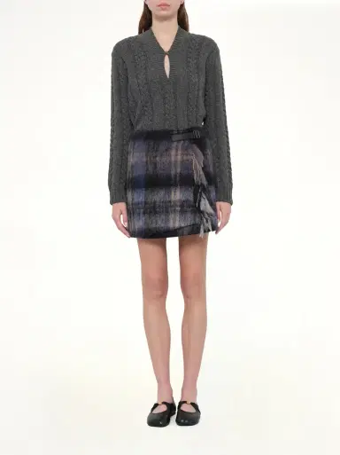 Loewe Mohair Skirt in Blue/multicolour Blue/multicolor | Thumbnail 7 Loewe Mohair Skirt in Blue/multicolour Blue/multicolor | Thumbnail 7