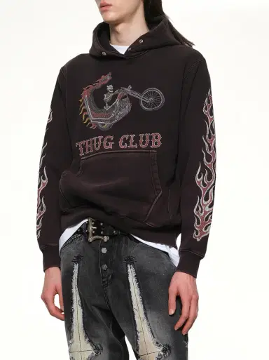 THUG CLUB Dragon Chopper Hoodie | Thumbnail 2 THUG CLUB Dragon Chopper Hoodie | Thumbnail 2