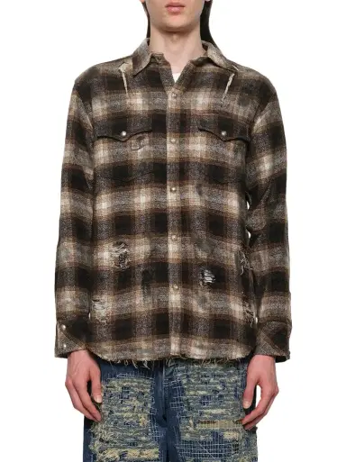 THUG CLUB Angels Damaged Shirt | Thumbnail 1 THUG CLUB Angels Damaged Shirt | Thumbnail 1