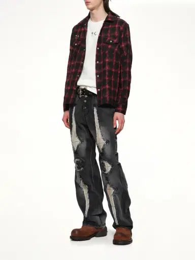 THUG CLUB TC All Over Pattern Shirt | Thumbnail 4 THUG CLUB TC All Over Pattern Shirt | Thumbnail 4