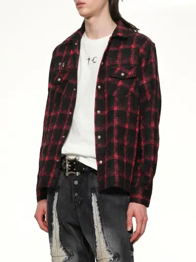 THUG CLUB TC All Over Pattern Shirt | Thumbnail 6 THUG CLUB TC All Over Pattern Shirt | Thumbnail 6