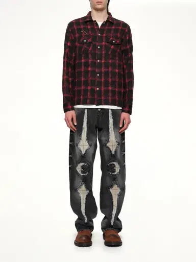 THUG CLUB TC All Over Pattern Shirt | Thumbnail 7 THUG CLUB TC All Over Pattern Shirt | Thumbnail 7