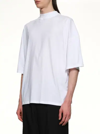 Jil Sander Mock Neck T-shirt | Thumbnail 2 Jil Sander Mock Neck T-shirt | Thumbnail 2