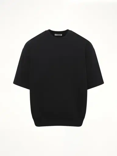 Jil Sander Crewneck Short Sleeve Sweatshirt | Thumbnail 3 Jil Sander Crewneck Short Sleeve Sweatshirt | Thumbnail 3