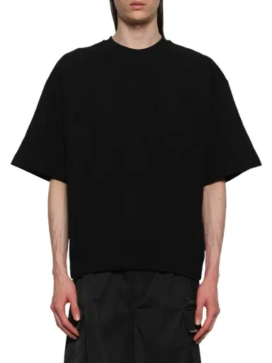 Jil Sander Crewneck Short Sleeve Sweatshirt | Thumbnail 1 Jil Sander Crewneck Short Sleeve Sweatshirt | Thumbnail 1