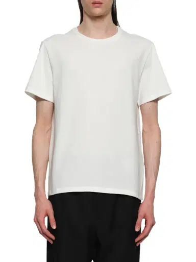 Jil Sander Leather Patch T-shirt | Thumbnail 1 Jil Sander Leather Patch T-shirt | Thumbnail 1