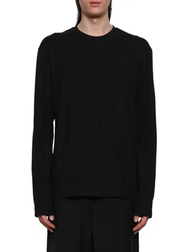 Jil Sander Long Sleeve Logo T-shirt | Thumbnail 1 Jil Sander Long Sleeve Logo T-shirt | Thumbnail 1