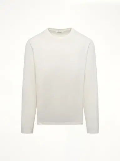 Jil Sander Long Sleeve Logo T-shirt | Thumbnail 3 Jil Sander Long Sleeve Logo T-shirt | Thumbnail 3