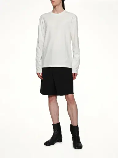 Jil Sander Long Sleeve Logo T-shirt | Thumbnail 4 Jil Sander Long Sleeve Logo T-shirt | Thumbnail 4
