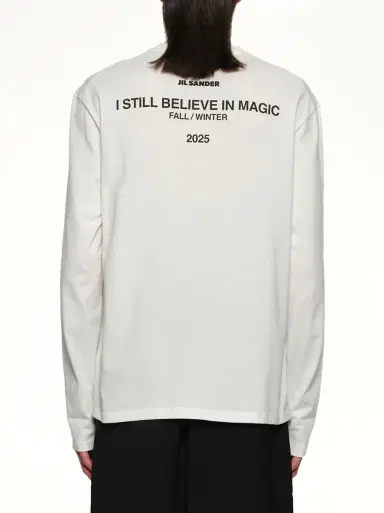Jil Sander Long Sleeve Logo T-shirt | Thumbnail 5 Jil Sander Long Sleeve Logo T-shirt | Thumbnail 5