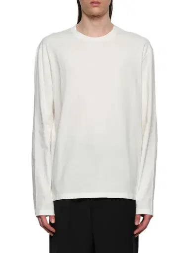 Jil Sander Long Sleeve Logo T-shirt | Thumbnail 1 Jil Sander Long Sleeve Logo T-shirt | Thumbnail 1