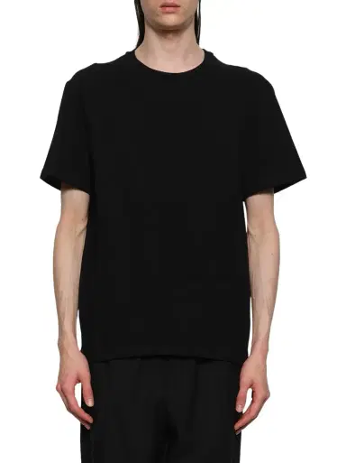 Jil Sander Leather Patch T-shirt | Thumbnail 1 Jil Sander Leather Patch T-shirt | Thumbnail 1