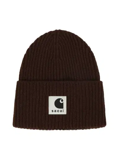 Sacai Carhartt Wip Wool Knit Beanie | Thumbnail 1 Sacai Carhartt Wip Wool Knit Beanie | Thumbnail 1
