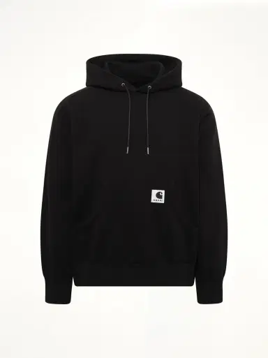 Sacai Carhartt Wip Cotton Jersey Hoodie | Thumbnail 3 Sacai Carhartt Wip Cotton Jersey Hoodie | Thumbnail 3