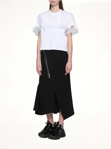 NOIR KEI NINOMIYA Tulle T-shirt | Thumbnail 4 NOIR KEI NINOMIYA Tulle T-shirt | Thumbnail 4