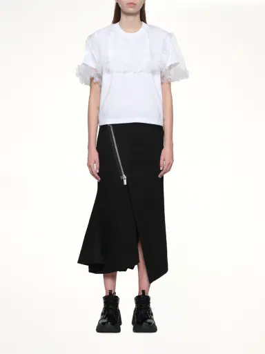 NOIR KEI NINOMIYA Tulle T-shirt | Thumbnail 7 NOIR KEI NINOMIYA Tulle T-shirt | Thumbnail 7