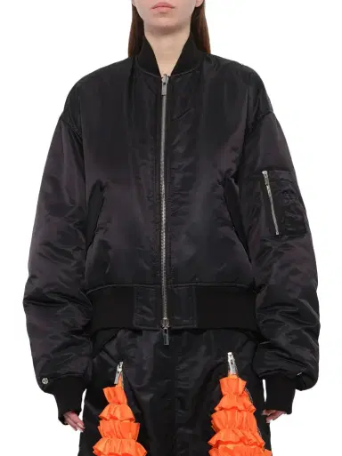 NOIR KEI NINOMIYA Noir Kei Ninomiya Nylon Twill Blouson | Thumbnail 1 NOIR KEI NINOMIYA Noir Kei Ninomiya Nylon Twill Blouson | Thumbnail 1