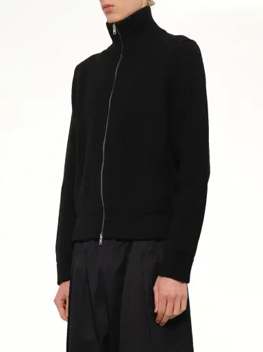Maison Margiela Drivers Knit Zip Sweater | Thumbnail 2 Maison Margiela Drivers Knit Zip Sweater | Thumbnail 2