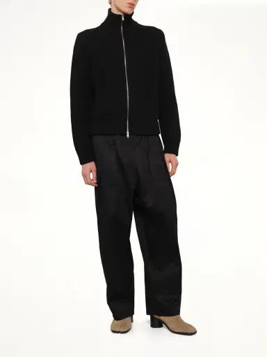 Maison Margiela Drivers Knit Zip Sweater | Thumbnail 4 Maison Margiela Drivers Knit Zip Sweater | Thumbnail 4