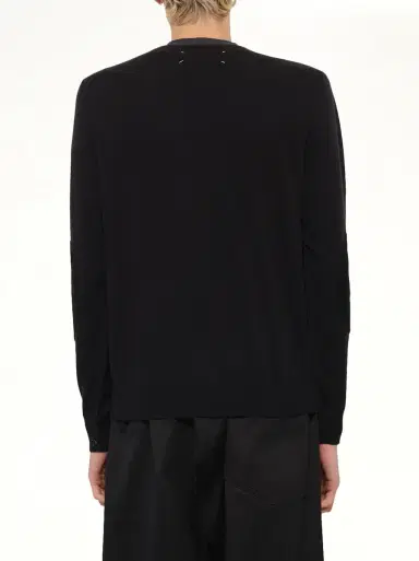 Maison Margiela Two-tone Cardigan in Grey/black Grey | Thumbnail 5 Maison Margiela Two-tone Cardigan in Grey/black Grey | Thumbnail 5