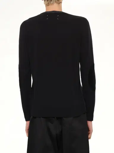 Maison Margiela Two-tone Sweater in Grey/black Grey | Thumbnail 5 Maison Margiela Two-tone Sweater in Grey/black Grey | Thumbnail 5