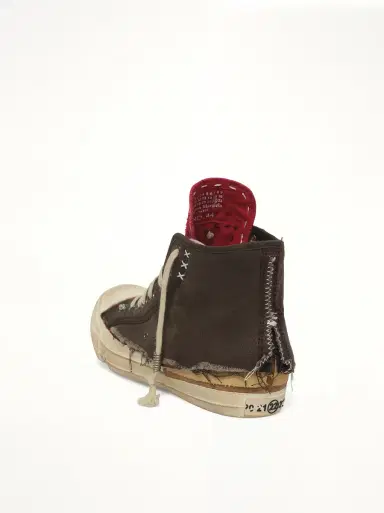Maison Margiela Loved to Death Sneaker in Red/black Red | Thumbnail 2 Maison Margiela Loved to Death Sneaker in Red/black Red | Thumbnail 2