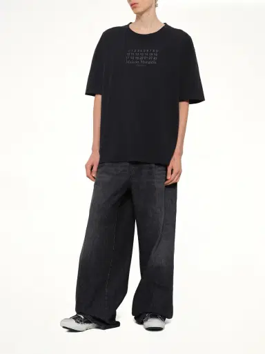 Maison Margiela Maison Margiela Logo T-shirt | Thumbnail 4 Maison Margiela Maison Margiela Logo T-shirt | Thumbnail 4