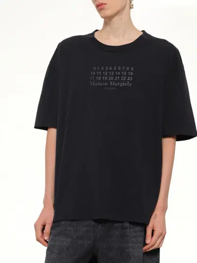 Maison Margiela Maison Margiela Logo T-shirt | Thumbnail 6 Maison Margiela Maison Margiela Logo T-shirt | Thumbnail 6