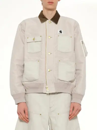 Sacai Carhartt Wip Nylon Twill x Duck Blouson | Thumbnail 2 Sacai Carhartt Wip Nylon Twill x Duck Blouson | Thumbnail 2