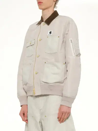 Sacai Carhartt Wip Nylon Twill x Duck Blouson | Thumbnail 3 Sacai Carhartt Wip Nylon Twill x Duck Blouson | Thumbnail 3