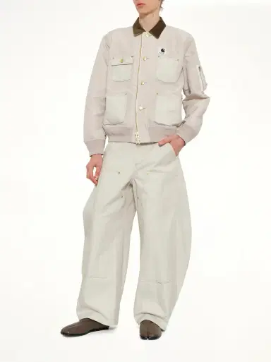 Sacai Carhartt Wip Nylon Twill x Duck Blouson | Thumbnail 4 Sacai Carhartt Wip Nylon Twill x Duck Blouson | Thumbnail 4