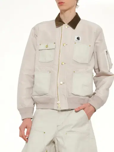Sacai Carhartt Wip Nylon Twill x Duck Blouson | Thumbnail 6 Sacai Carhartt Wip Nylon Twill x Duck Blouson | Thumbnail 6