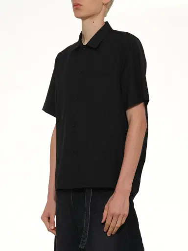 Sacai Chalk Stripe Shirt | Thumbnail 2 Sacai Chalk Stripe Shirt | Thumbnail 2
