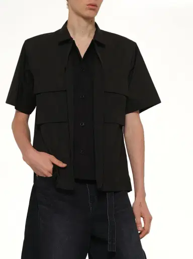 Sacai Poplin Shirt | Thumbnail 6 Sacai Poplin Shirt | Thumbnail 6